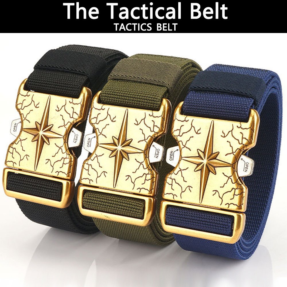 TUSHI Nylon Belt Duty Outdoor Tactical Belt Hunting Hiking Gear Heavy Duty Metal Buckle Belt Customized Wholesale Factory
