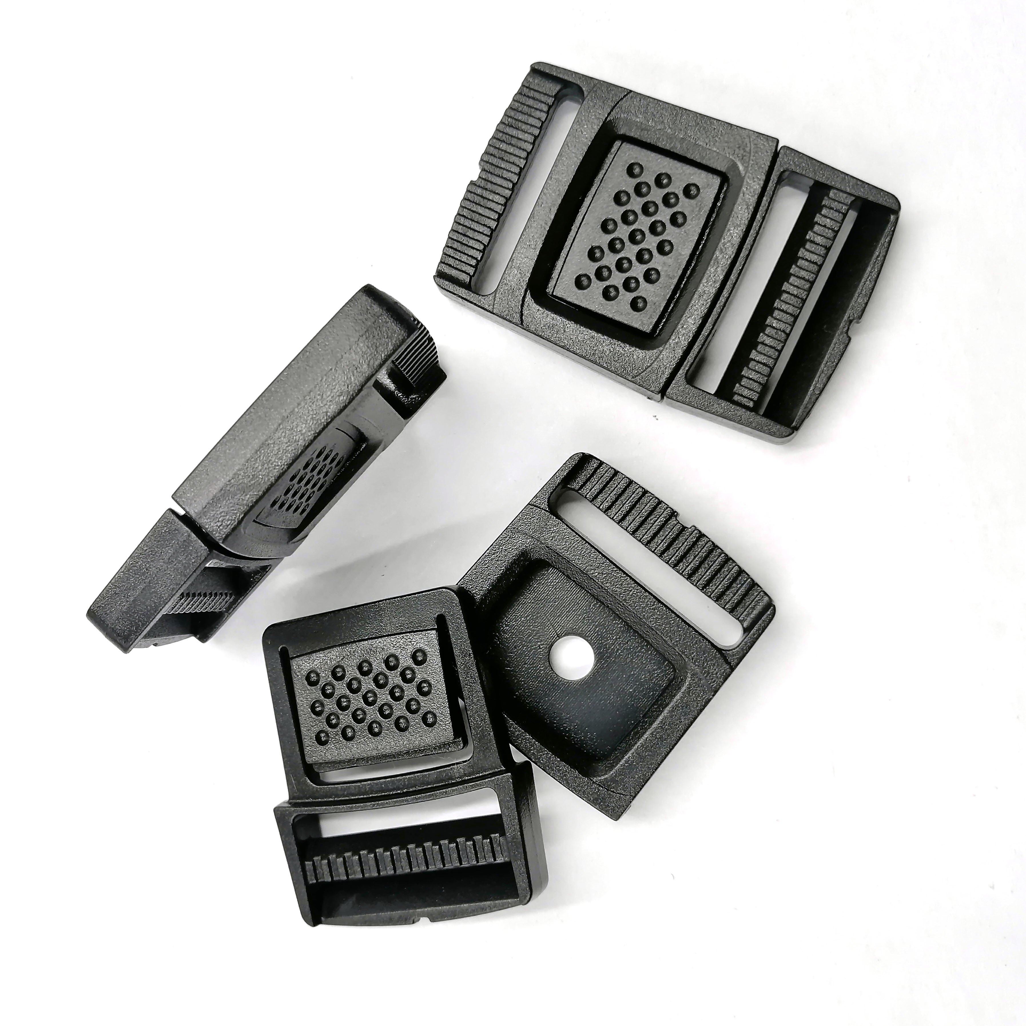 KAM Multi Sizes Adjustable Buckles Plastic Center Connect Side Release Buckle for Strap Bag