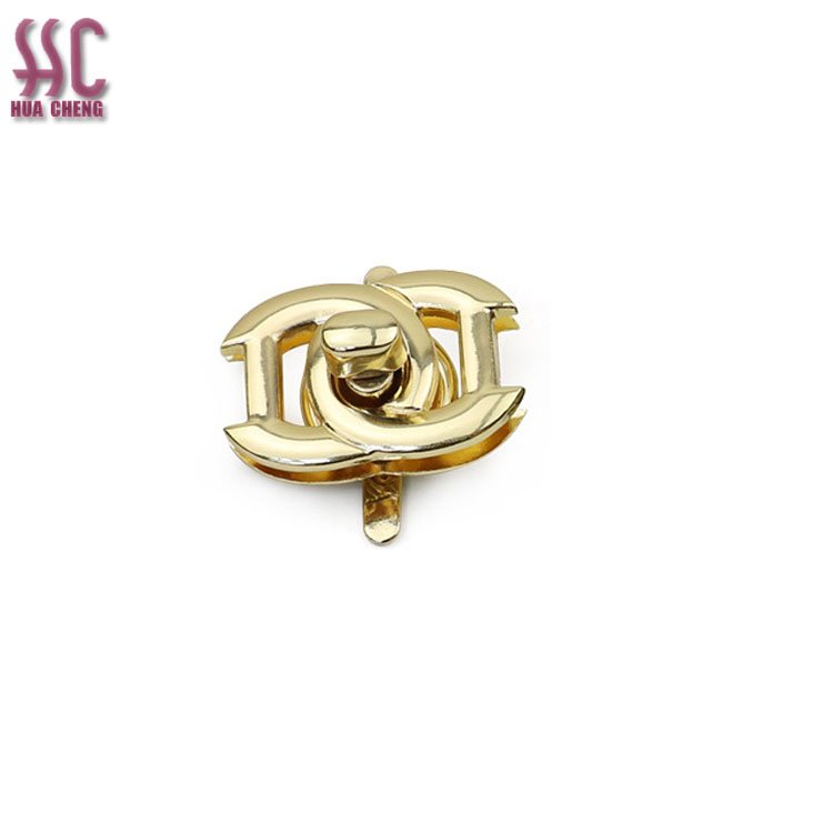 Customized Alloy Bag Lock Accessories Purse Press Twist lock for bag Luggage Snap Clasp Locks Closure Buckle Hardware