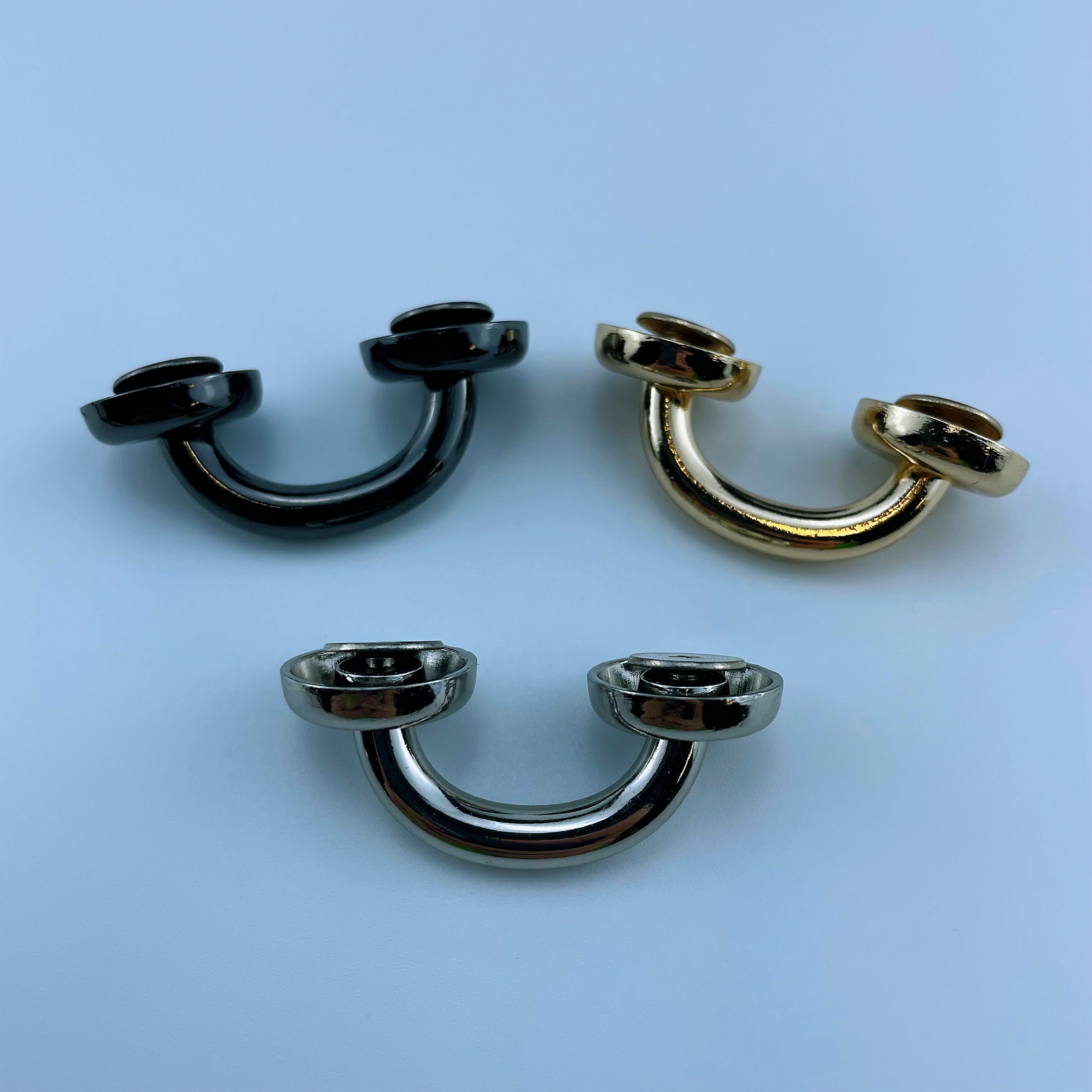 Connector Plating Shoes Buckle and Accessories Rose Gold Metal Buckle Rhinestone Brass Zinc Alloy Foralloy Metalat Shoes Women
