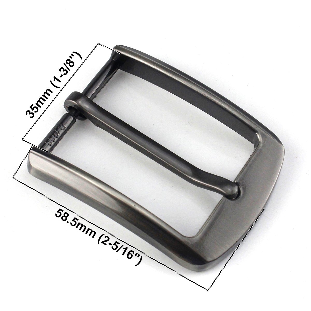 CLOXY Cheap Price 35mm Zinc Alloy Belt Buckle for Men Single Pin Men Leather Belt Buckle Wholesale