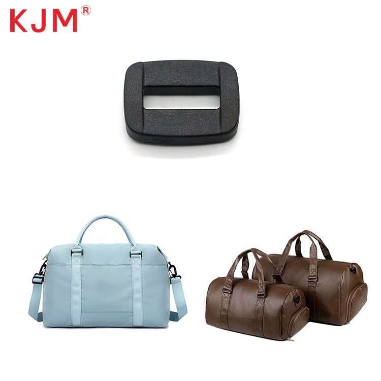 Travel backpack accessories pom black bag strap adjuster buckle tri glide buckle square d ring buckle