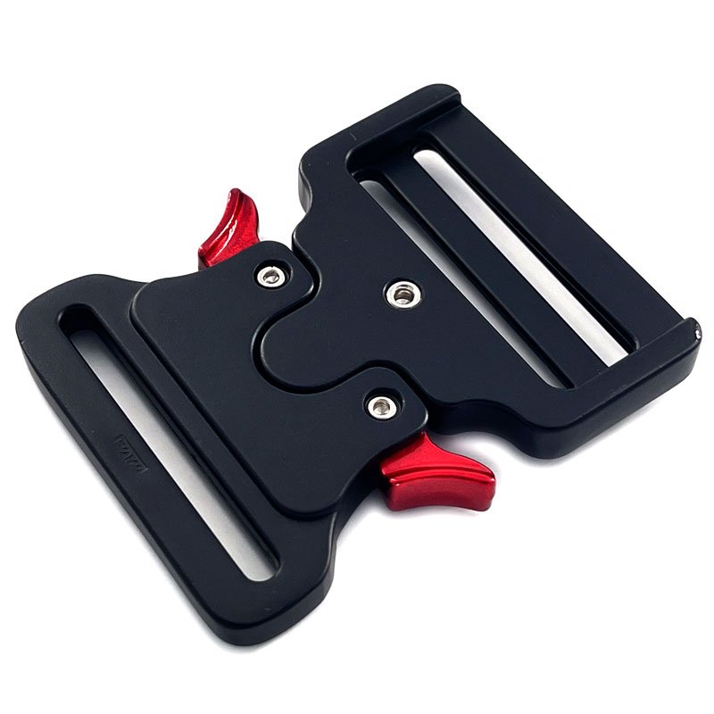 Wholesale 2" Large Heavy Duty 50MM Red Style 58MM Vest Metal Cobra Tactical Belt Buckle 45MM