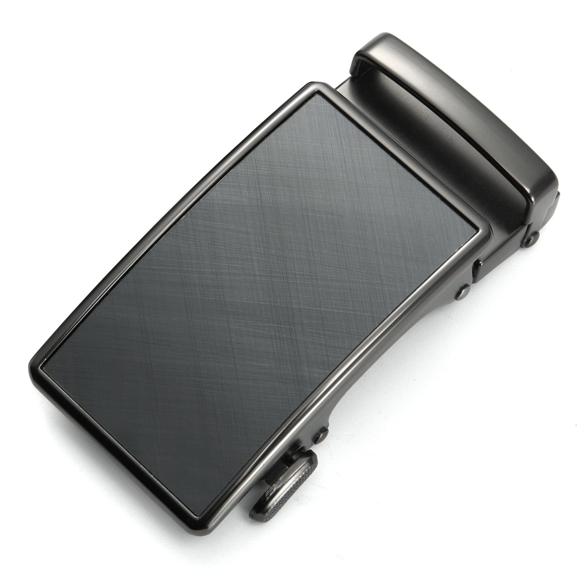 40mm Zinc Alloy Wholesale Custom Logo Men Metal Ratchet Automatic Belt Buckles