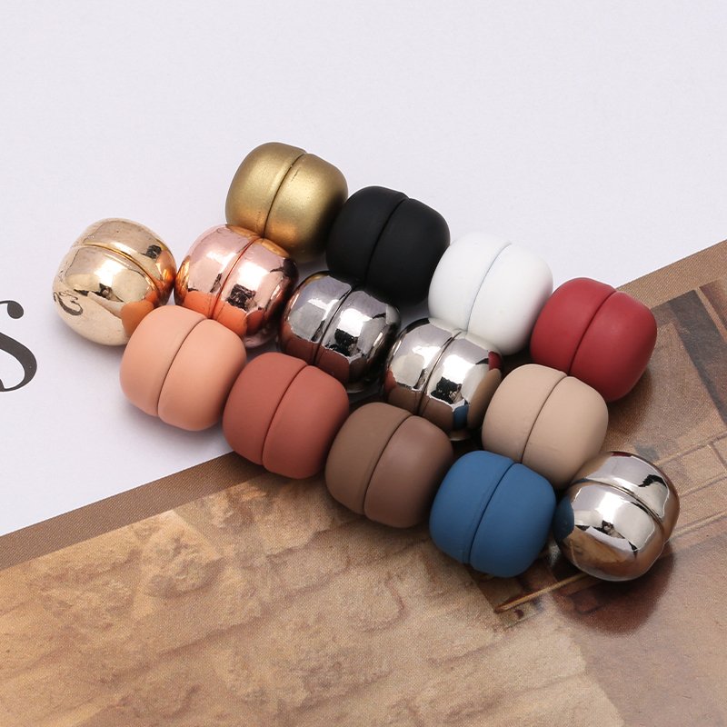 Wholesale 13 Color Women's Shawl Scarf Brooch - Muslim Magnetic Headscarf Buckle