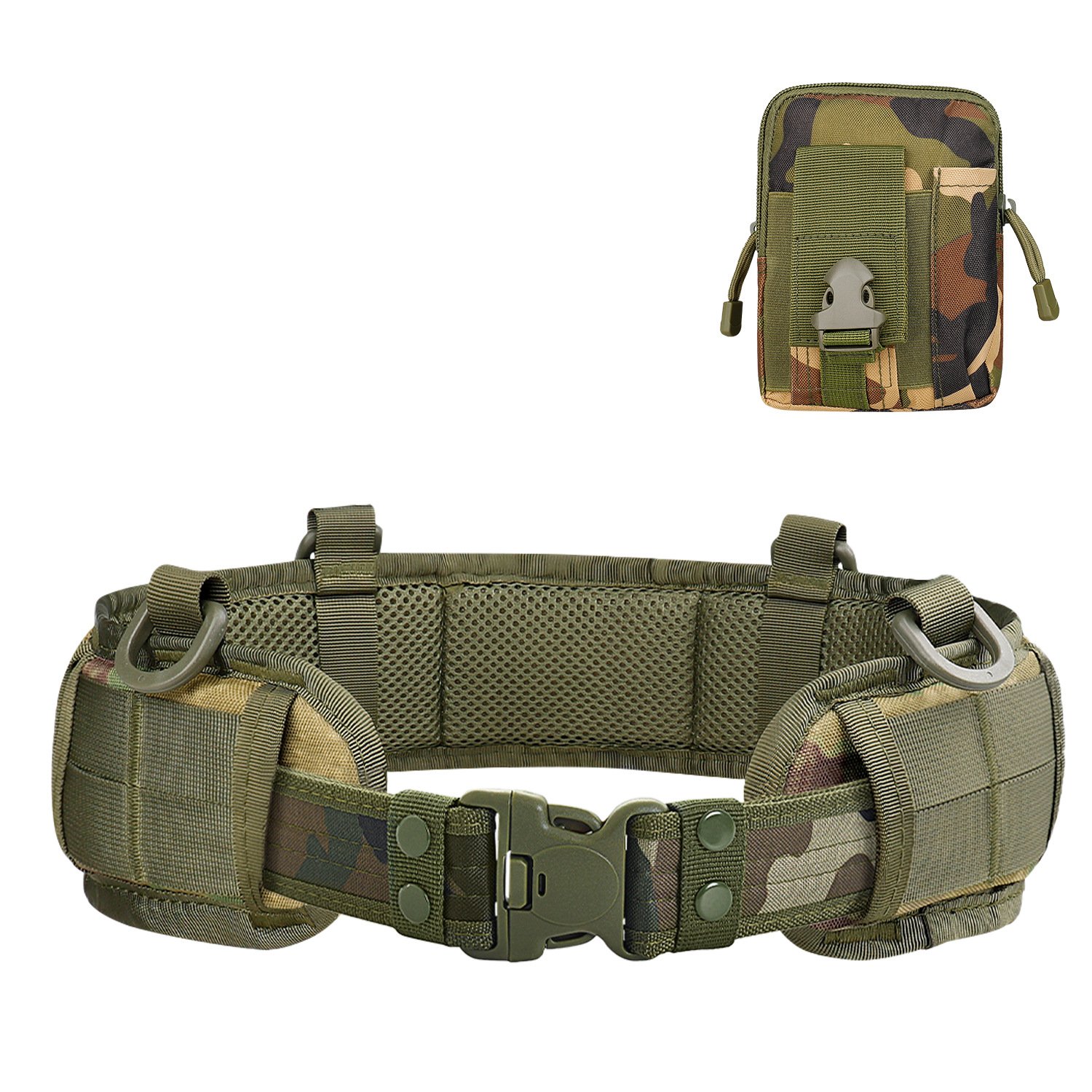 Men's & Women's Stretch Woven Braid Tactical Waist Belt Quick Release Buckle Nylon Polyester Canvas Outdoor Activities