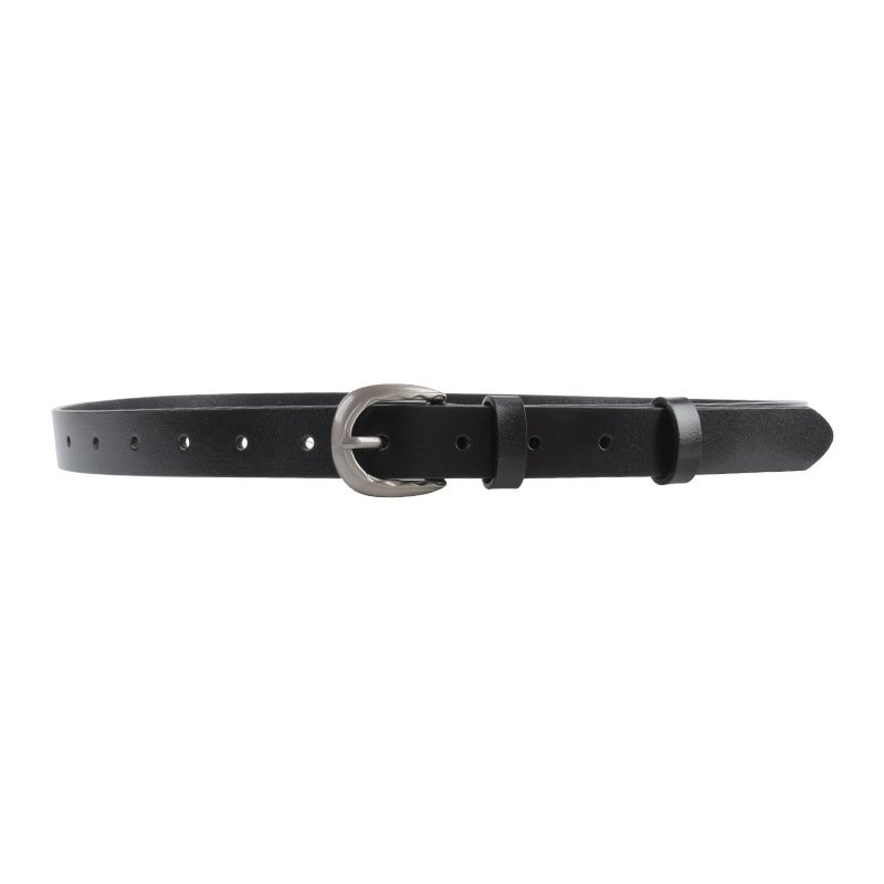 High Quality Luxury Leather Ladies Waist Belt Double Buckle Retro Carved Belt Men And Women Designer Belts
