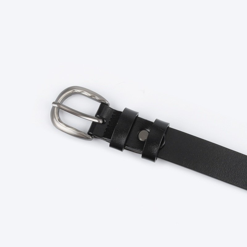 High Quality Luxury Leather Ladies Waist Belt Double Buckle Retro Carved Belt Men And Women Designer Belts