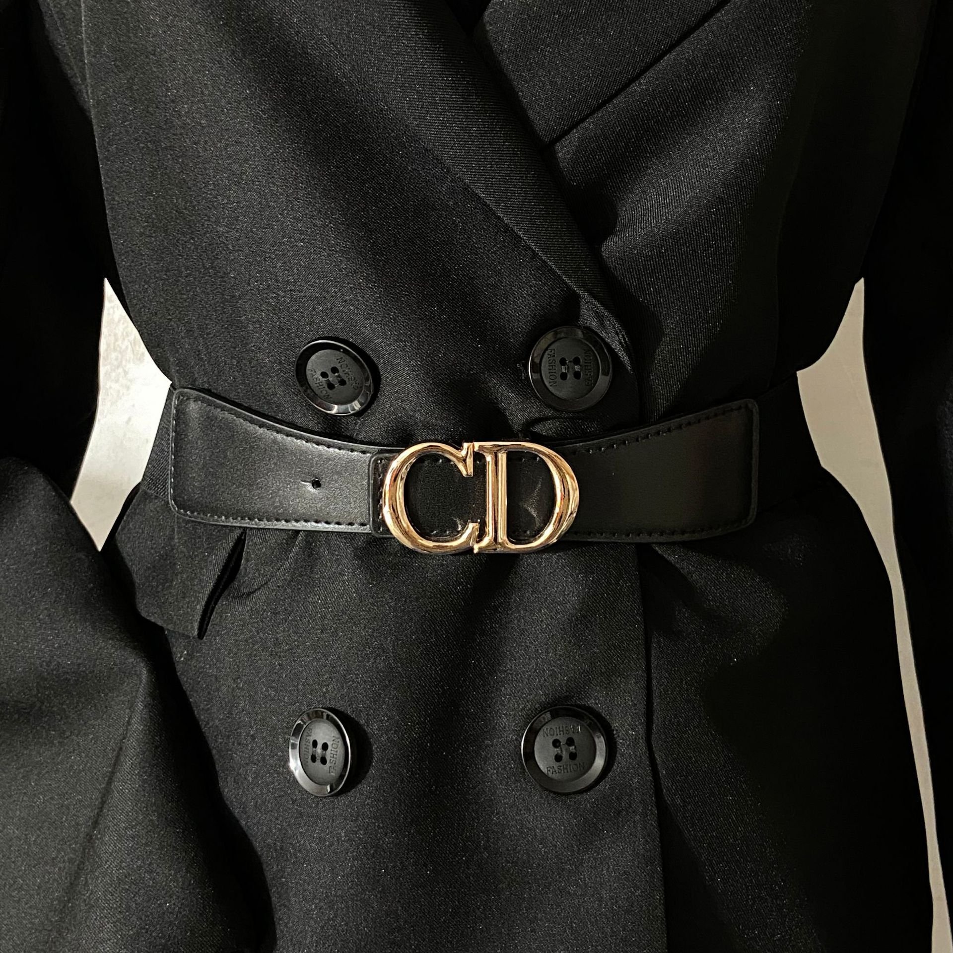 New Coming Fashion Women Leather Belt For Female Alloy Butterfly Buckles Belts