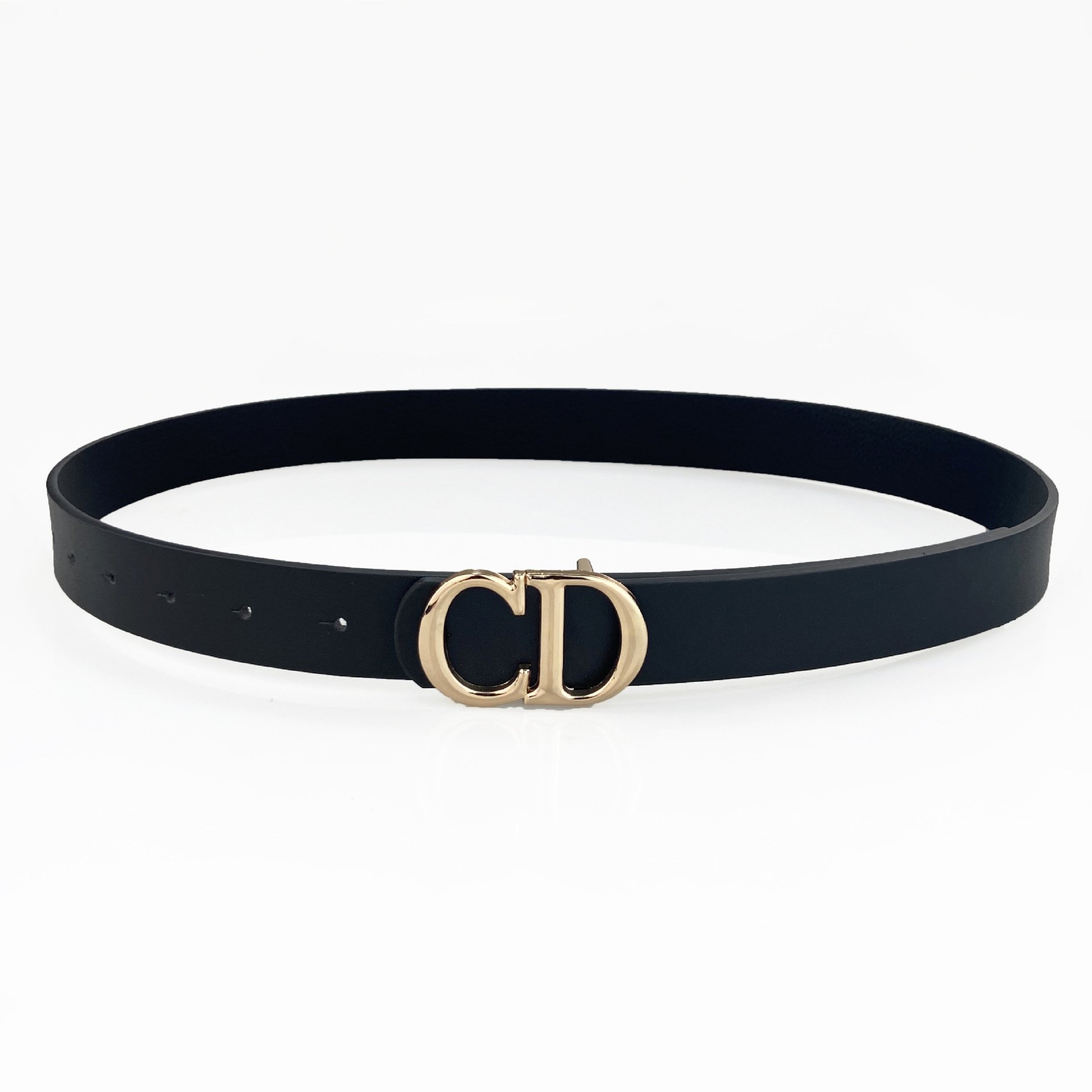 New Coming Fashion Women Leather Belt For Female Alloy Butterfly Buckles Belts