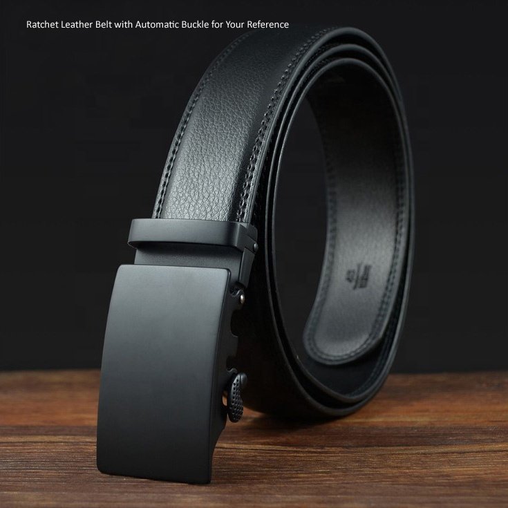 Custom Classic Blank Gunmetal Zinc Alloy Sliding Buckle for Automatic Leather Belt 35mm Wide