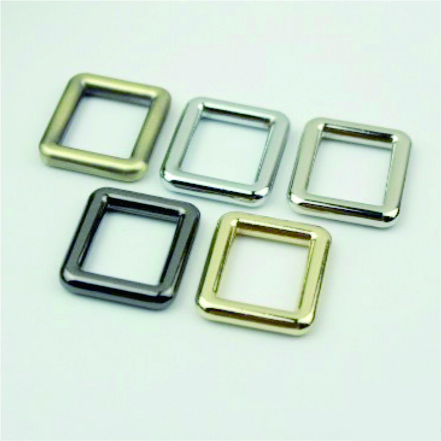 Adjustable Strap Webbing Luggage Accessories Slider Buckles For Bag Strap Slide Ring Buckle