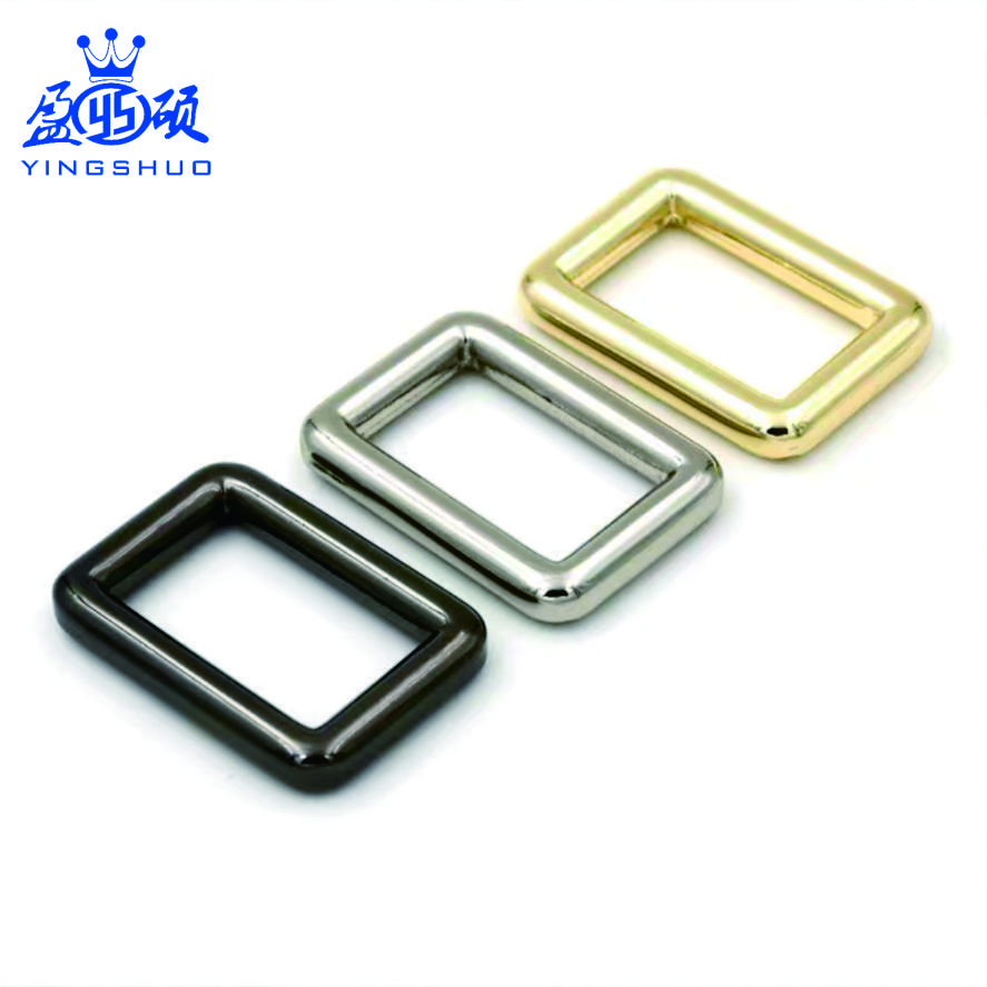 Adjustable Strap Webbing Luggage Accessories Slider Buckles For Bag Strap Slide Ring Buckle