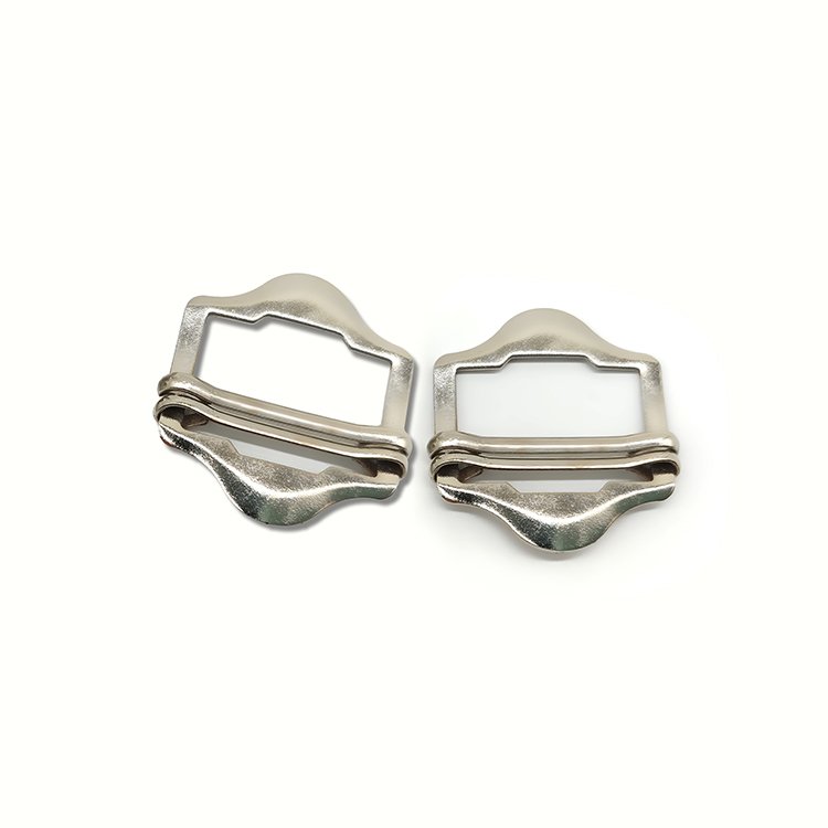 Wholesale Customized Adjustable Zinc Alloy Back Strap School Bag Buckle Belt Watch Strap Slide Rail Slider Slide Buckle