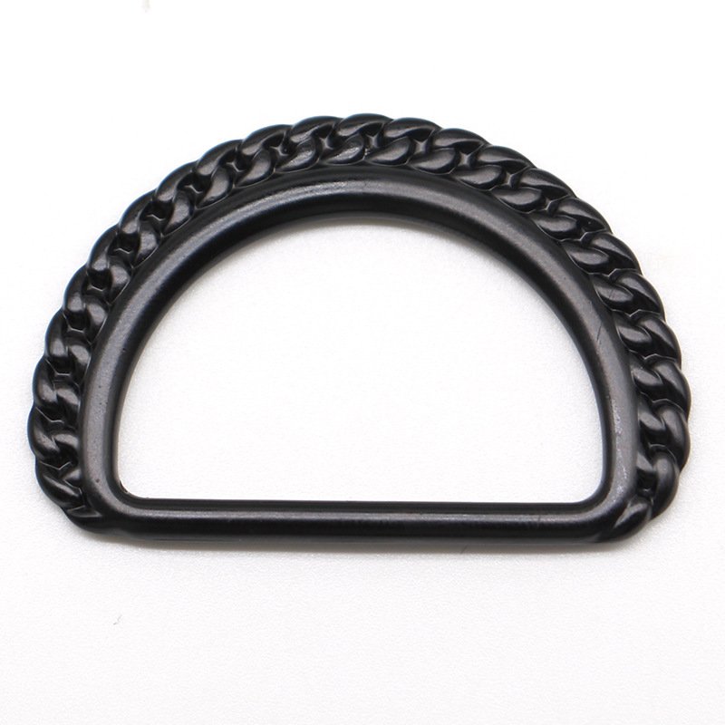 New Design Fashion Decorative Custom Metal Hardware D-rings Buckles For Handbag/Garment Accessories