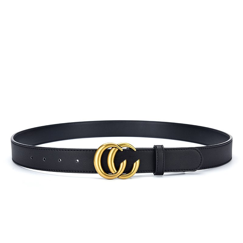Wholesale Female High Quality PU Leather Letter Fashion CC Buckle Belt For Lady Woman Waist Belt Fashion Designer belt