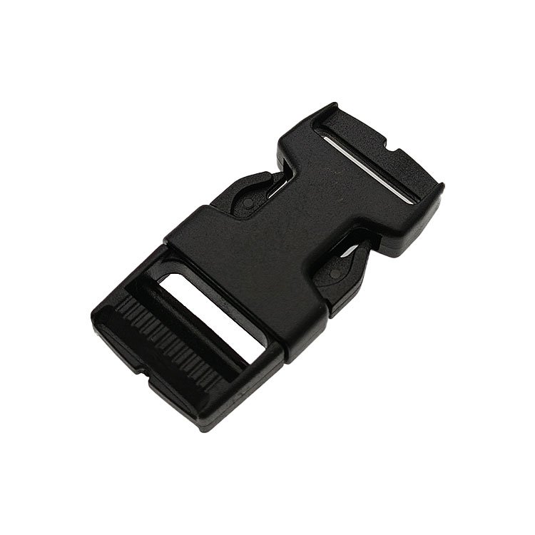 Quick side release plastic buckle adjustable snap clasp clip for strap belt webbing