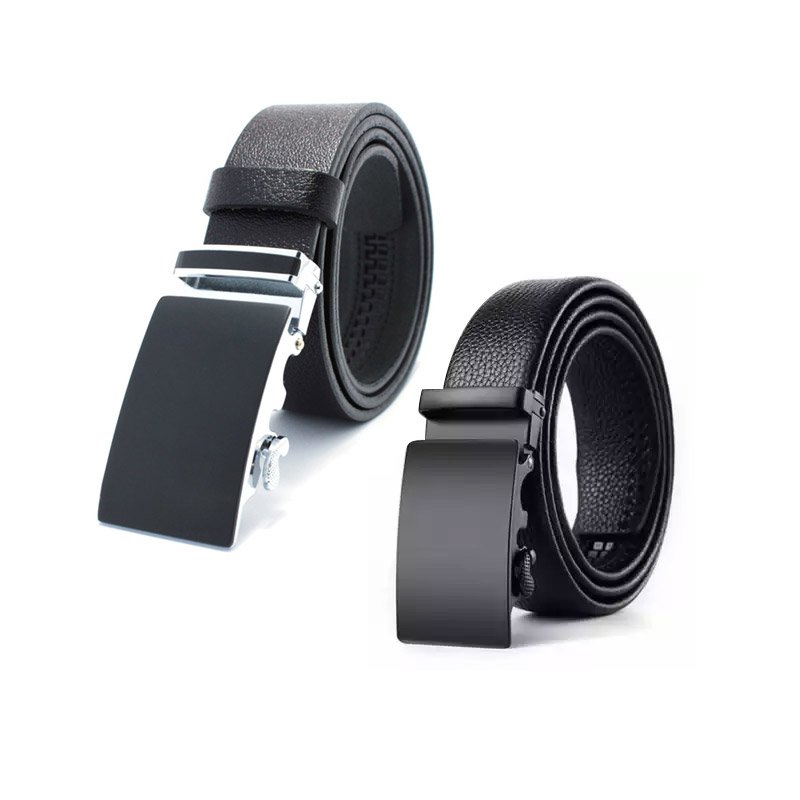 fashion plain black metal men custom logo waist belt buckle ladies