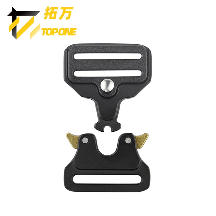 New Quick Release Metal Belt Buckle 40mm Aluminum Alloy Tactical Buckle