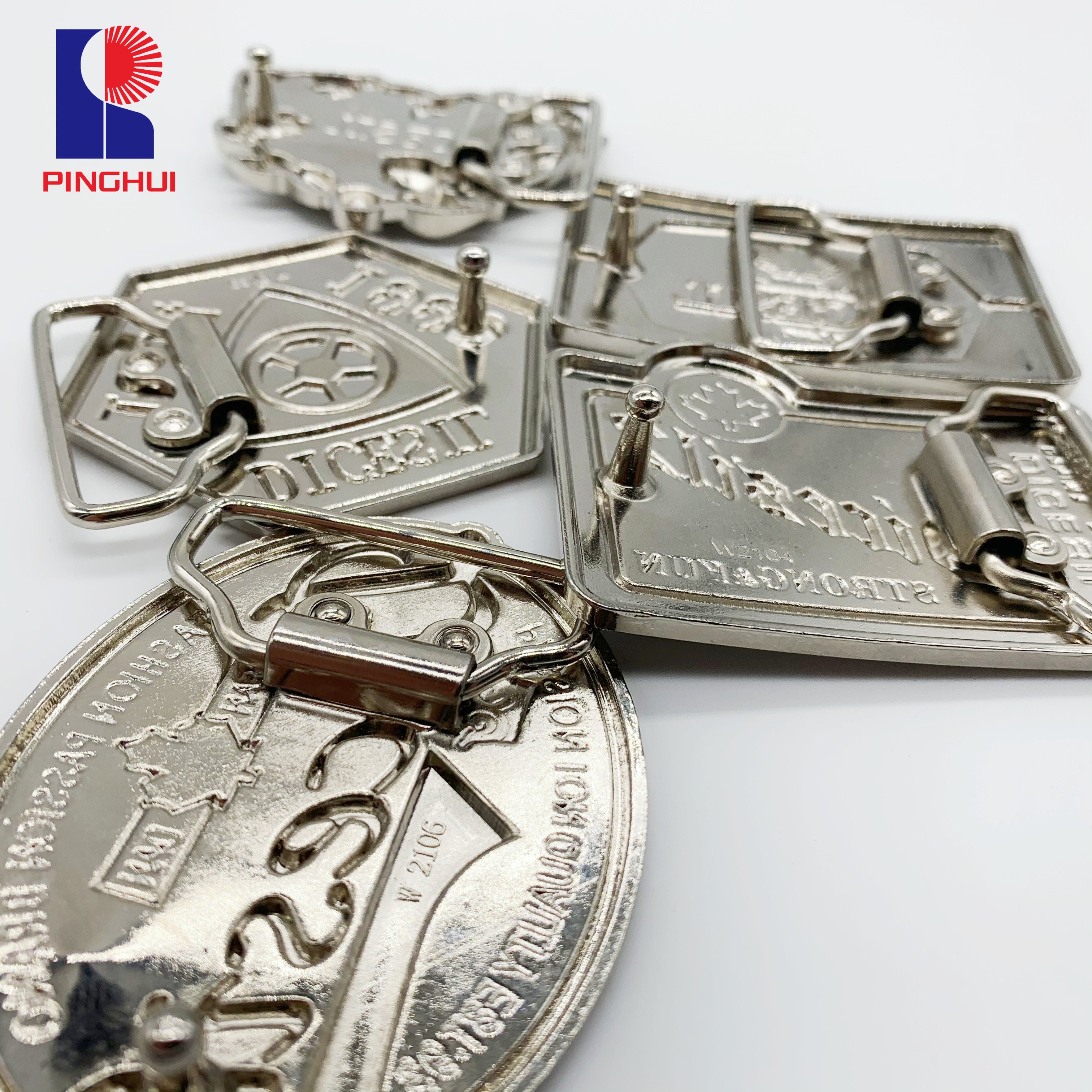 Custom Environmental Friendly Designer Belt Buckle Factory Shiny Metal Enamel Buckle Antique Belt Buckle