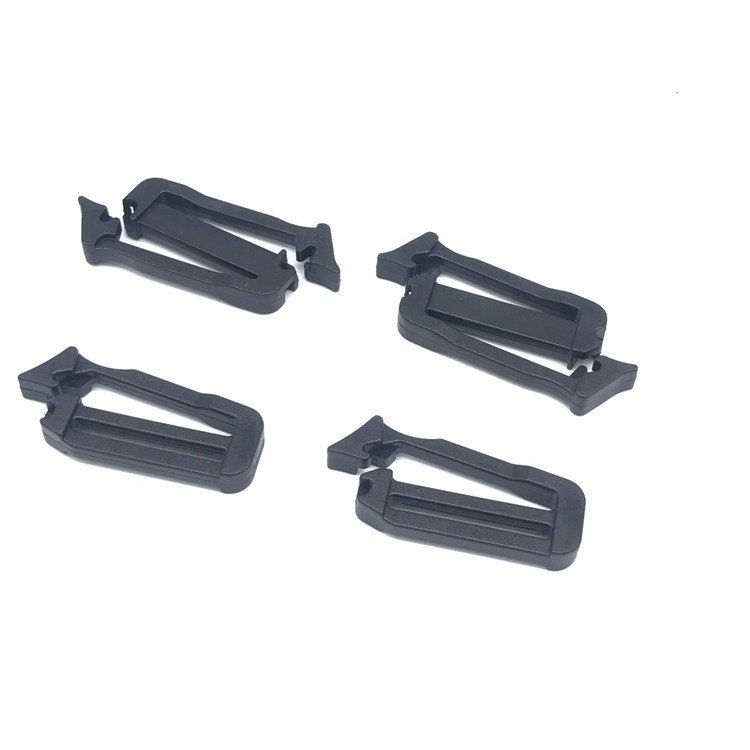 Hot Sale Plastic Adjuster Clip Three Glide with Buckle Pull Head Luggage Backpack Handbag Accessories