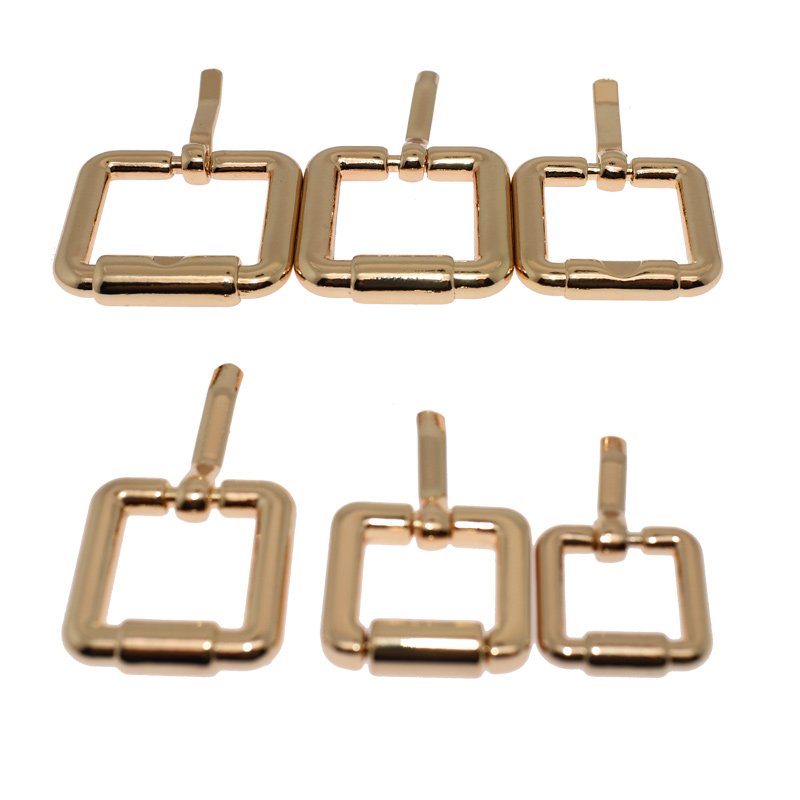 25mm/20mm/15mm pin belt buckle Adjustable Rectangle Ring for Leather Crafts, Bags, Clothing, Belts, Backpacks