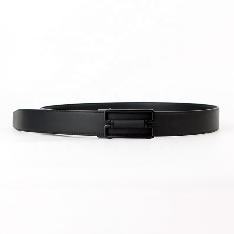with multiple colors available Classic fashion automatic buckle men genuine leather belt Pair with stylish casual jeans