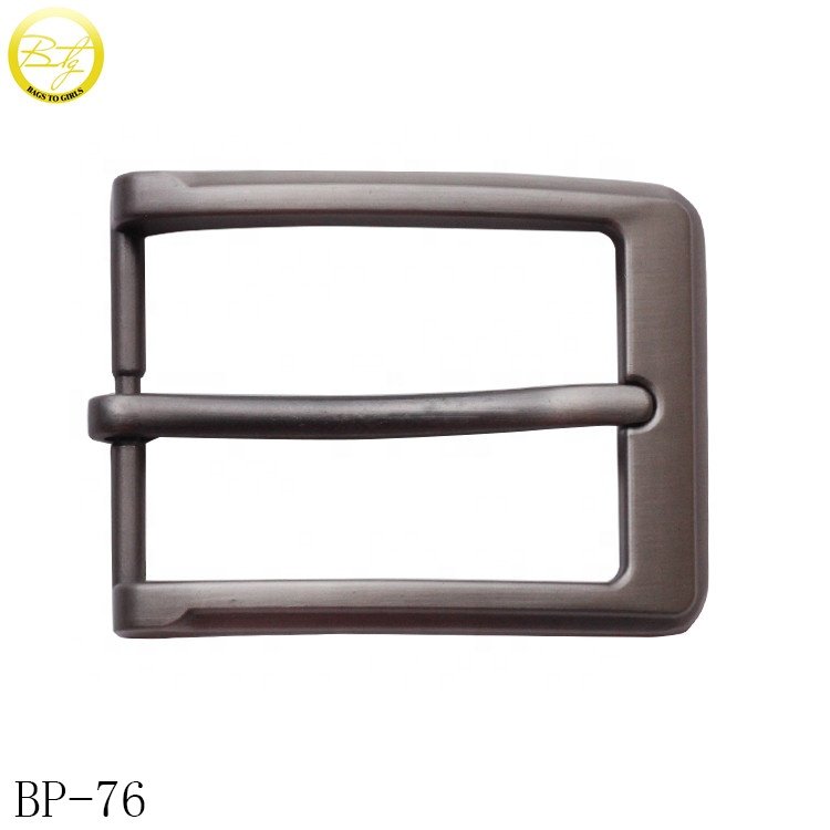 Wholesale bag parts making shiny plating buckle strap adjuster zinc alloy luggage metal pin buckle hardware