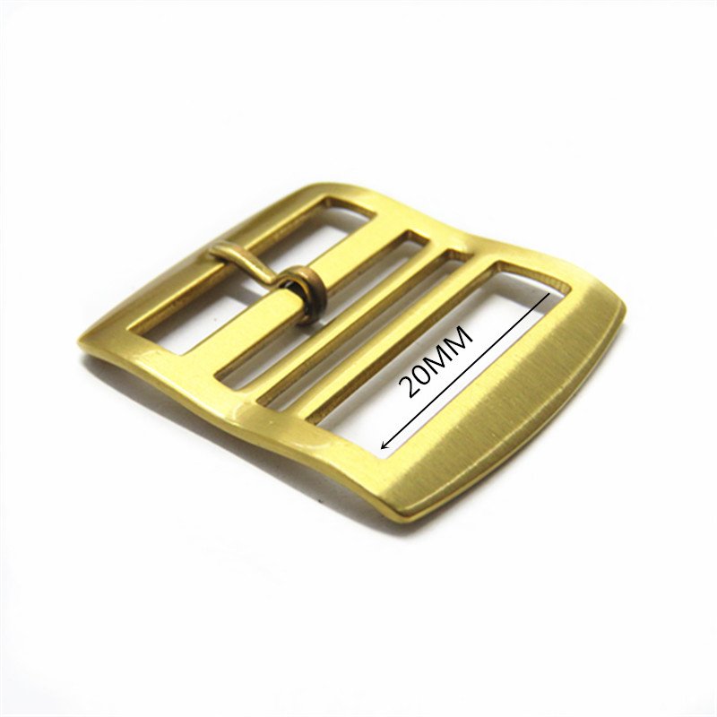 China supplier customized cheap blank solid brass 40mm pin belt buckles wholesale