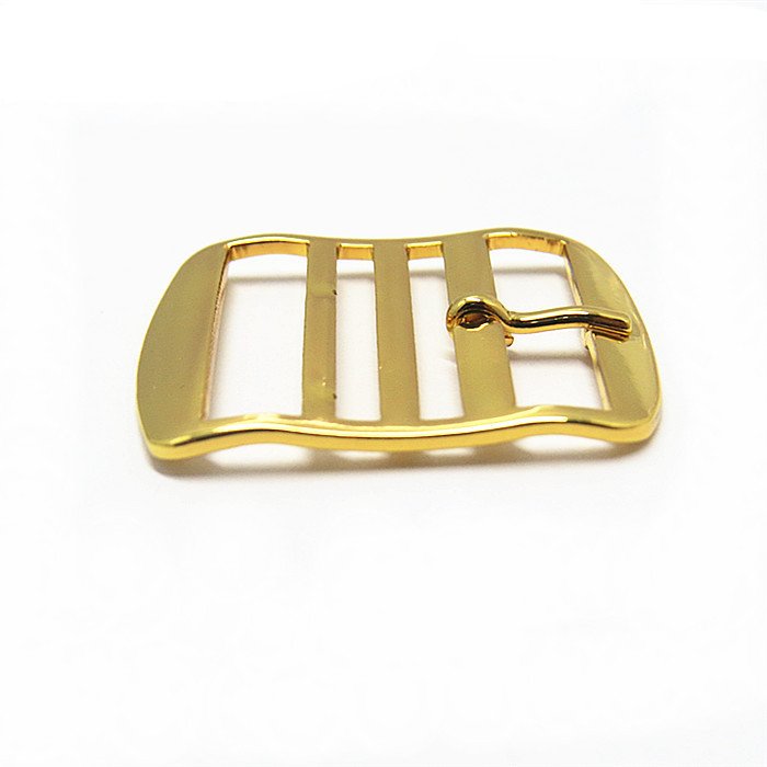 China supplier customized cheap blank solid brass 40mm pin belt buckles wholesale