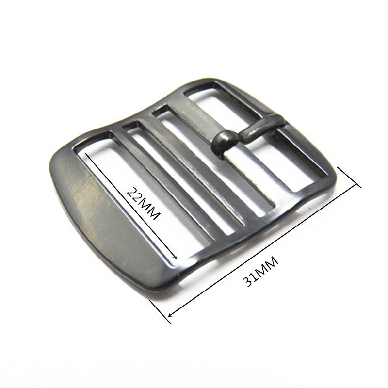 China supplier customized cheap blank solid brass 40mm pin belt buckles wholesale