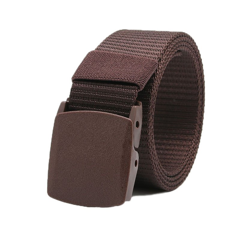 Custom Logo Outdoor men's Nylon belt Webbing Work Belts Hiking Rigger Tactical Belt