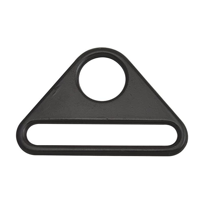 Metal Adjuster Triangle Ring With Bar Multi size Swivel Clip D Ring Buckle Cast for Backpack Connection Clasps Belt Non-Slip