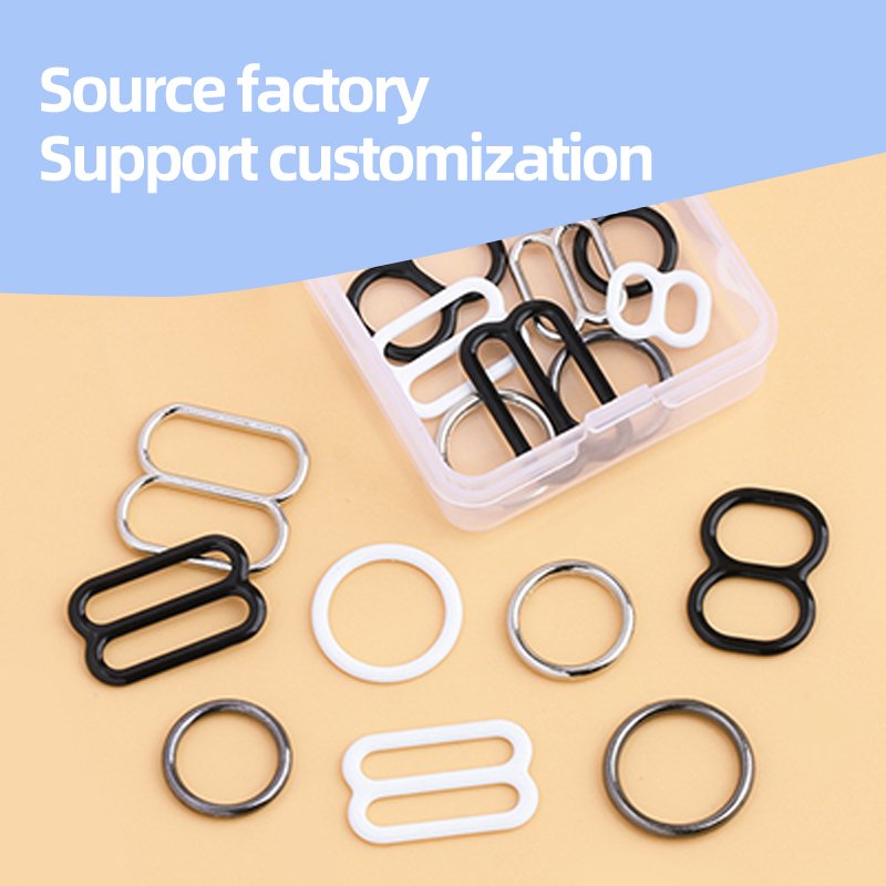 Factory Swimwear Buckles Bra Ring Hooks And Strap Adjuster Slider