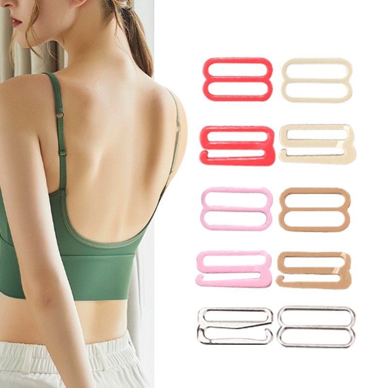 Factory Swimwear Buckles Bra Ring Hooks And Strap Adjuster Slider