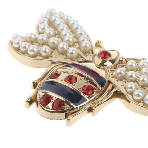 2023 Bee Butterfly Shoe Clip Metal Shoe Buckle Women High Heel Charms Buckle Pumps Lady Flat Shoes Decor Accessories