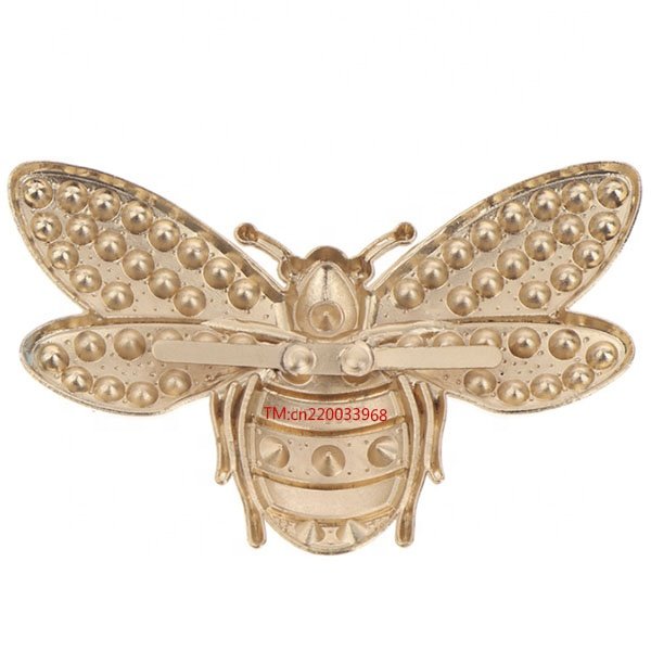 2023 Bee Butterfly Shoe Clip Metal Shoe Buckle Women High Heel Charms Buckle Pumps Lady Flat Shoes Decor Accessories