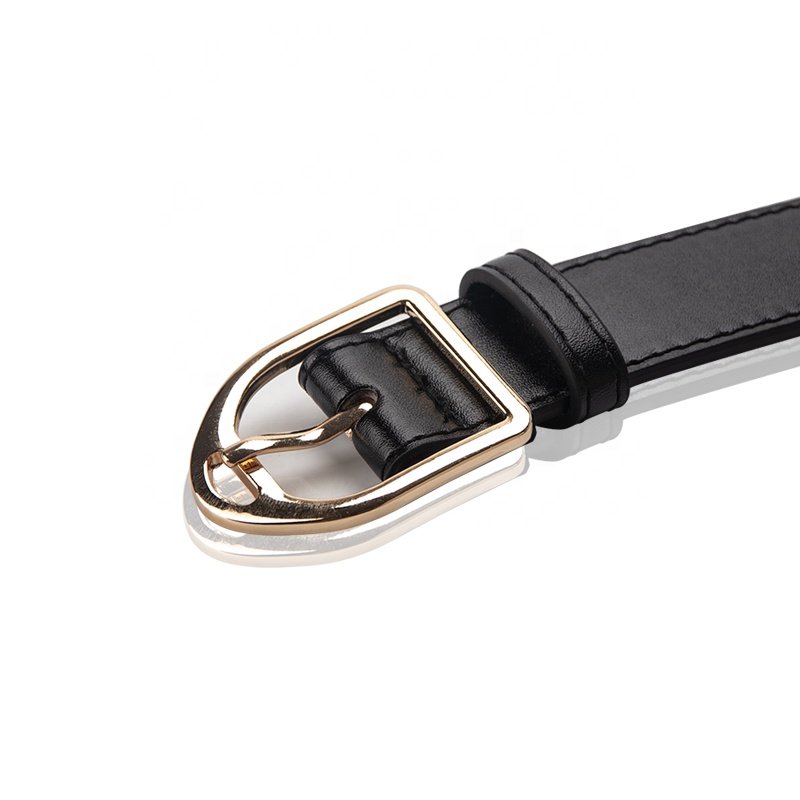 Ladies Alloy Buckle Belt Fashion Trend Versatile Jeans Decorative Belt Simple Versatile Casual Belts