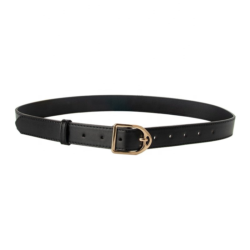 Ladies Alloy Buckle Belt Fashion Trend Versatile Jeans Decorative Belt Simple Versatile Casual Belts