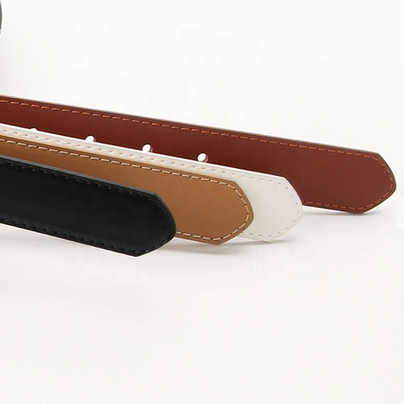 Ladies Alloy Buckle Belt Fashion Trend Versatile Jeans Decorative Belt Simple Versatile Casual Belts