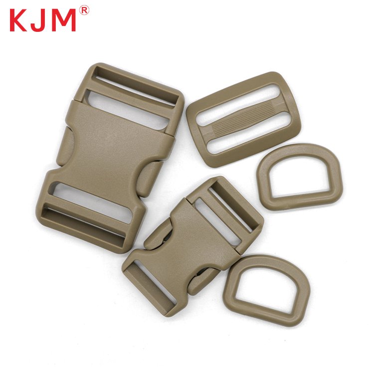 Manufacturer China Heavy Duty Nylon Webbing 20mm 25mm 50mm Pom Quick Release Molle Plastic Backpack Snap Tactical Belt Buckle