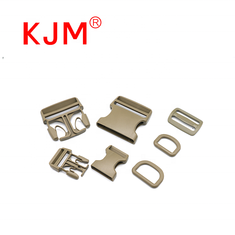 Manufacturer China Heavy Duty Nylon Webbing 20mm 25mm 50mm Pom Quick Release Molle Plastic Backpack Snap Tactical Belt Buckle