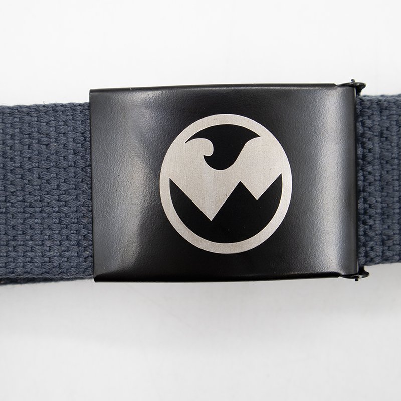 Sewingman B0392Y Low Price Unisex Custom Laser Metal Buckle Nylon Belt with Logo