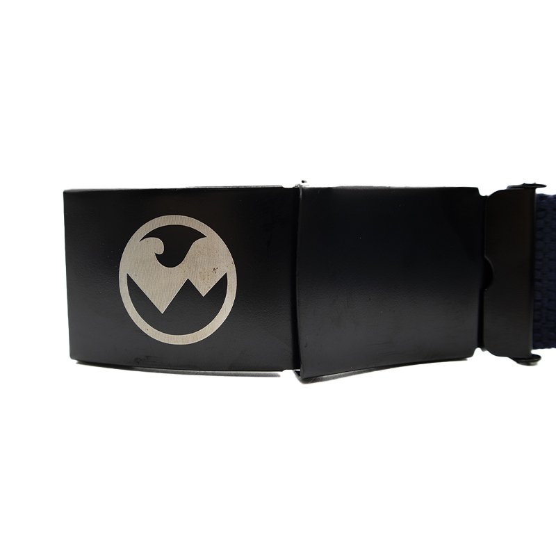 Sewingman B0392Y Low Price Unisex Custom Laser Metal Buckle Nylon Belt with Logo