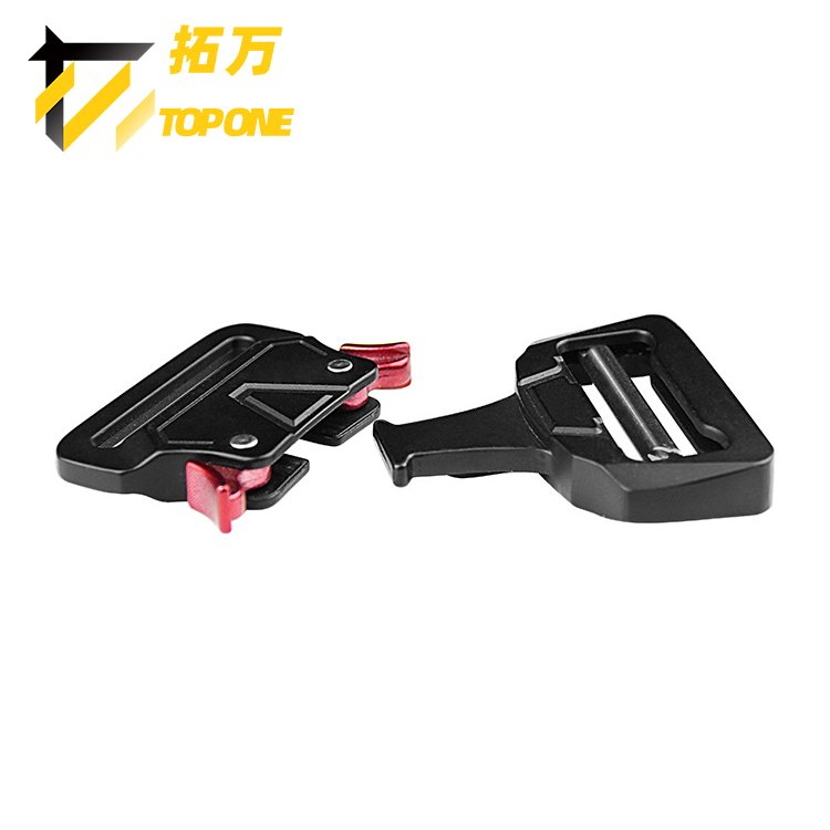 OEM Logo Webbing Belt Metal Alloy Tactical Quick Release Buckle