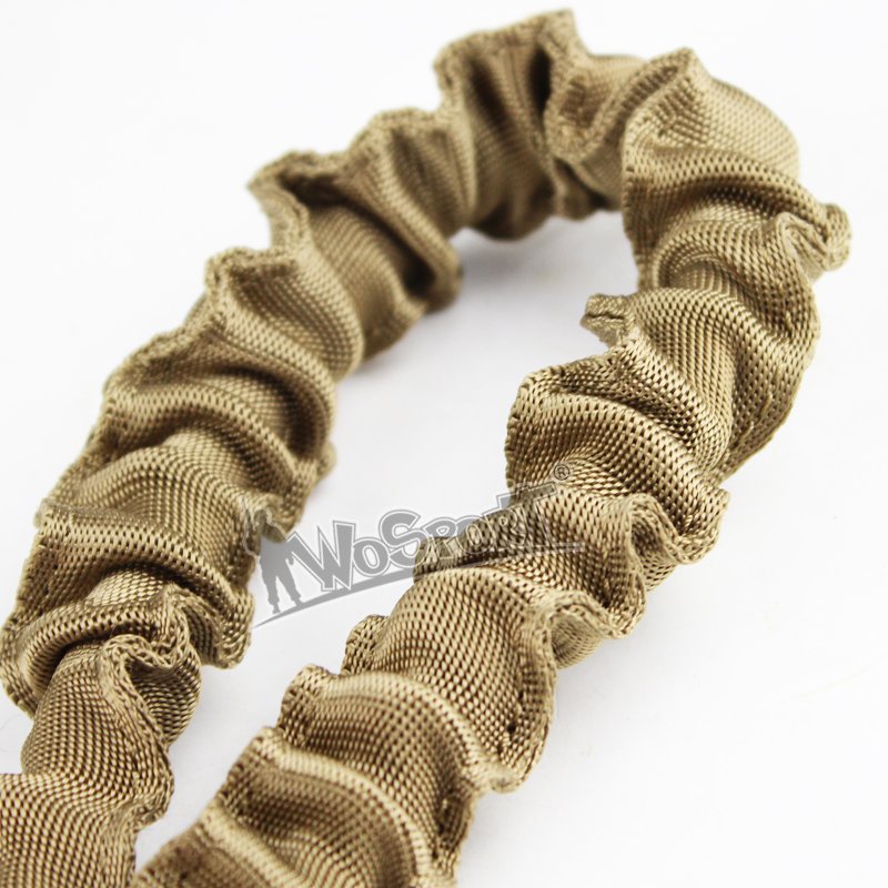 WOSPORT Climbing Elastic Safety Sling With Metal Buckle For Outdoor Activities