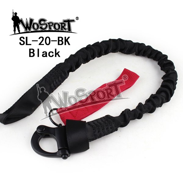 WOSPORT Climbing Elastic Safety Sling With Metal Buckle For Outdoor Activities