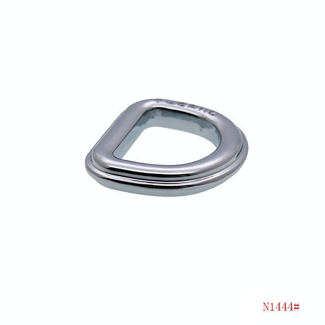 Custom zinc alloy 15mm/20mm metal ring D buckle top quality handbag hardware accessories metal D ring