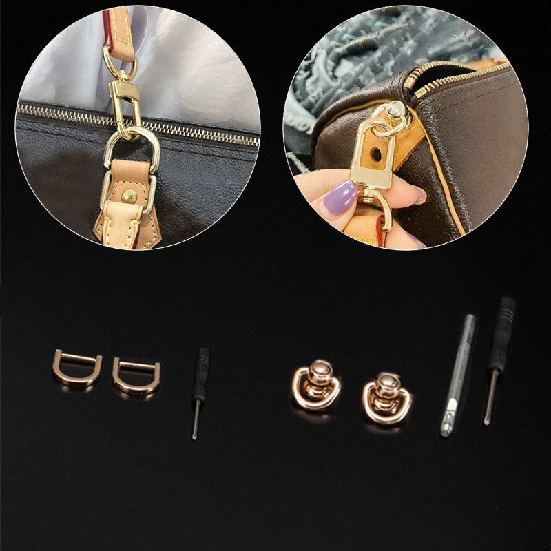 Custom zinc alloy 15mm/20mm metal ring D buckle top quality handbag hardware accessories metal D ring