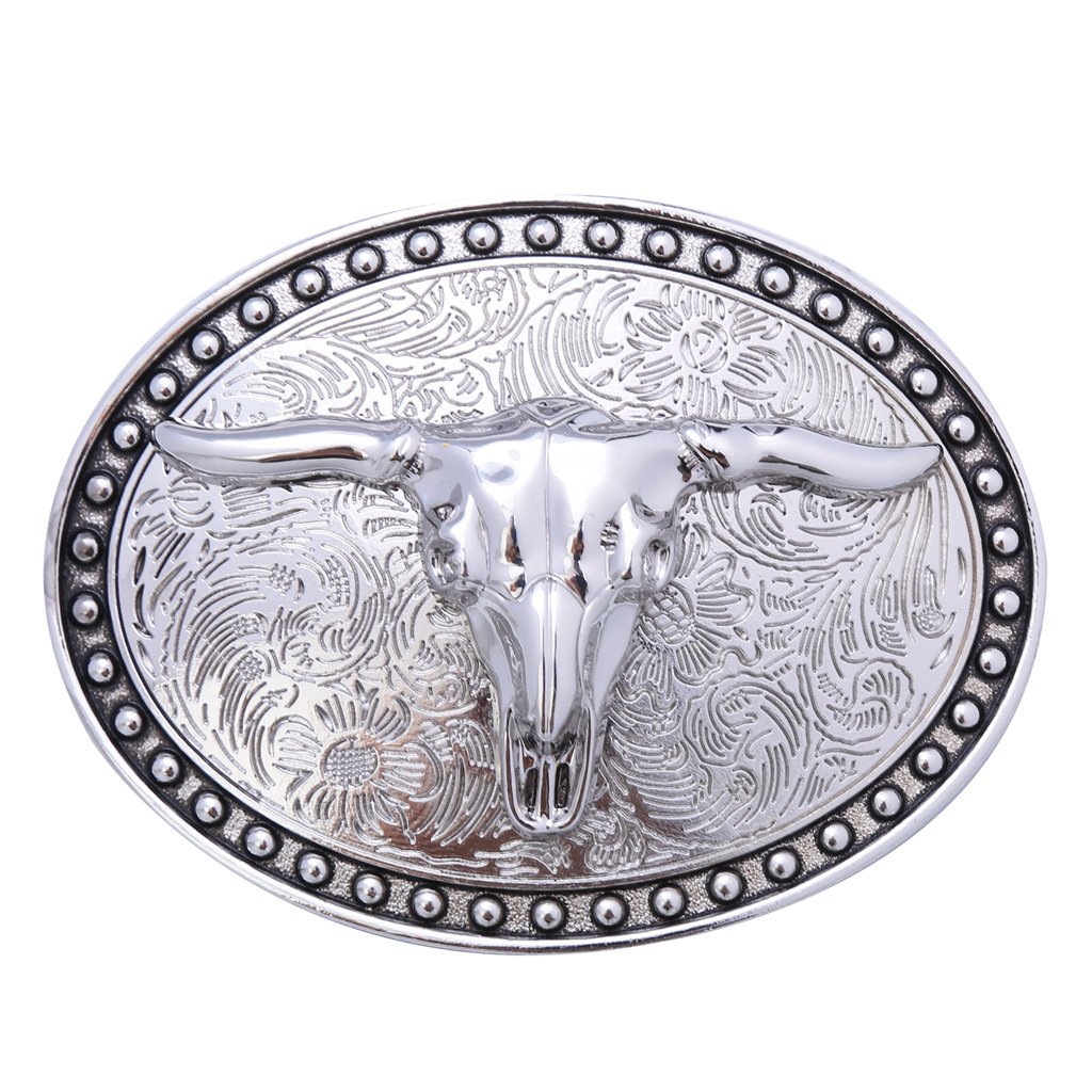 Manufacturers wholesale customized cowboy belt buckle big gold horse belt buckle